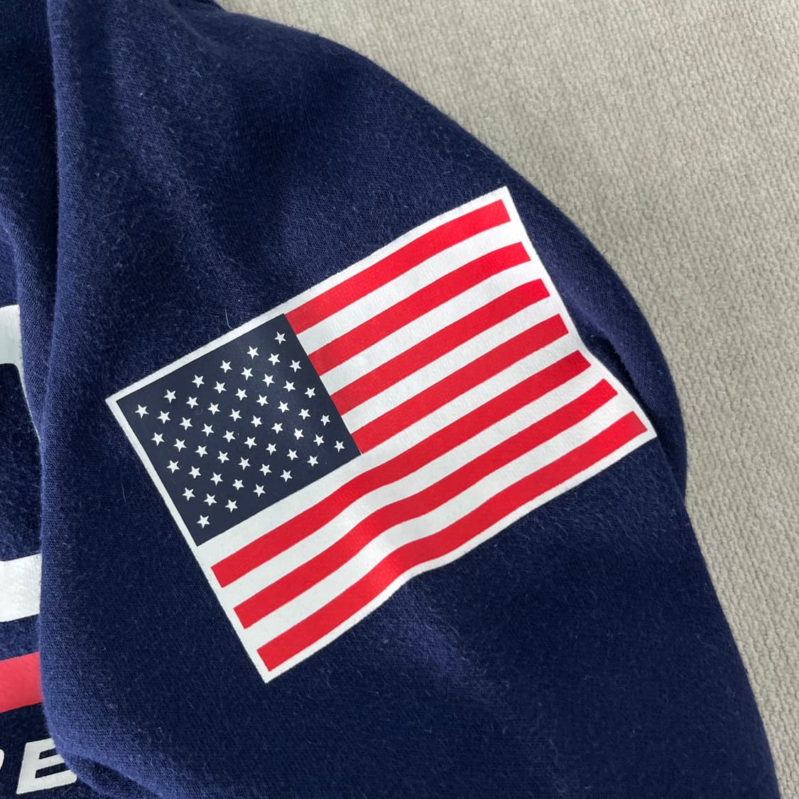 95 폴로랄프로렌 빅로고 성조기 후드티 상품이미지4