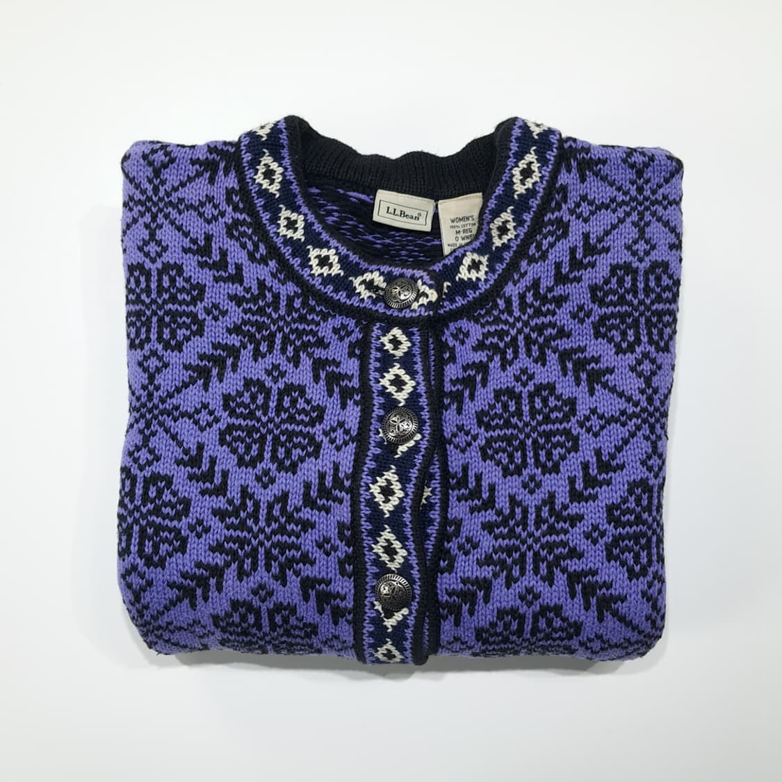 CL148 M 엘엘빈 자카드 니트 가디건 상품이미지7