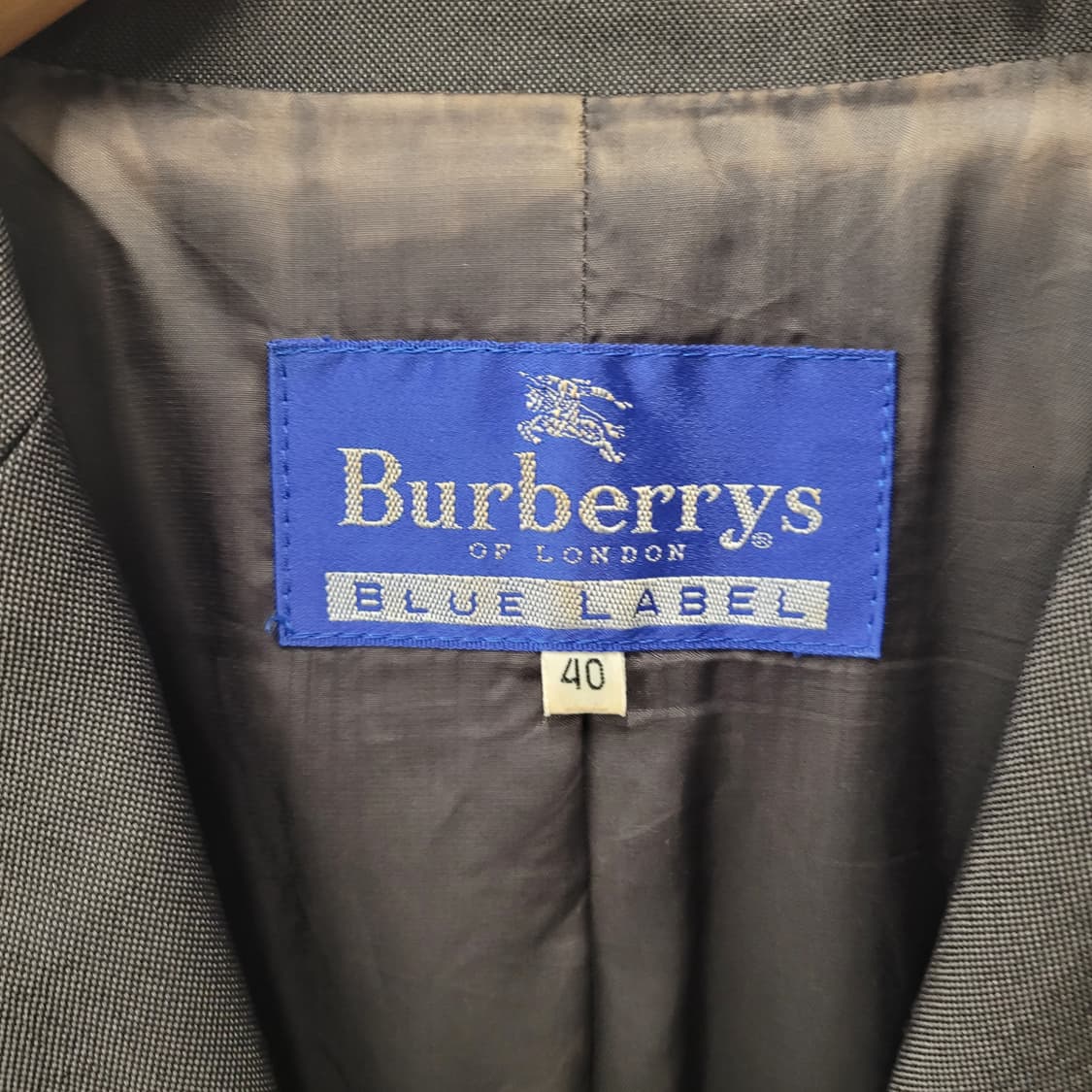 Burberry 버버리 블루라벨 수트자켓 다크그레이 상품이미지4