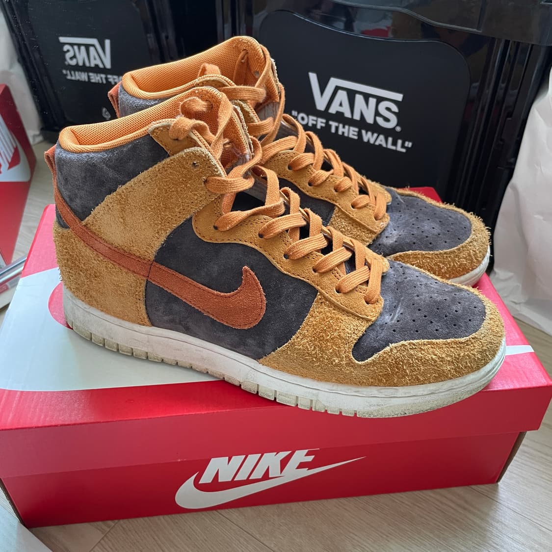 나이키 덩크하이 다크커리 265mm 상품이미지2