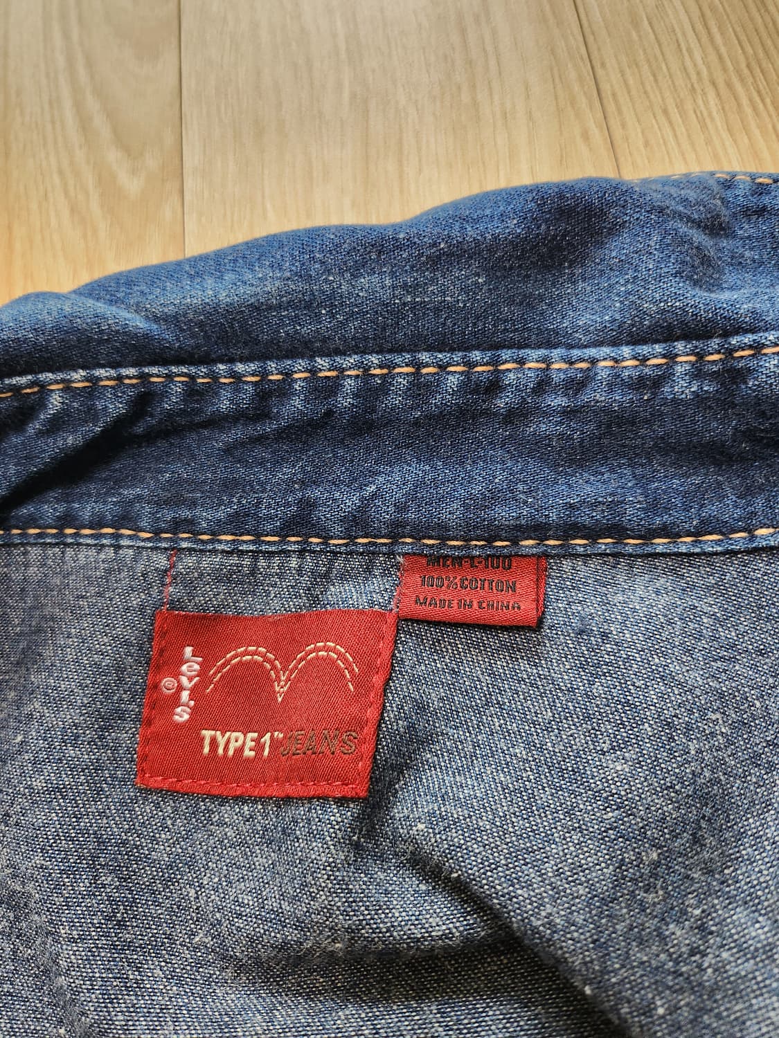 리바이스 Type 1데님웨스턴셔츠(100 상품이미지6