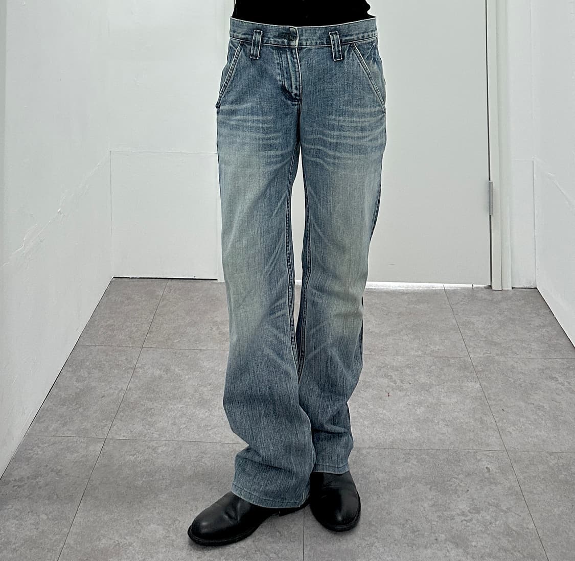 Wrangler 'W' Stitch Flaree Denim 상품이미지2