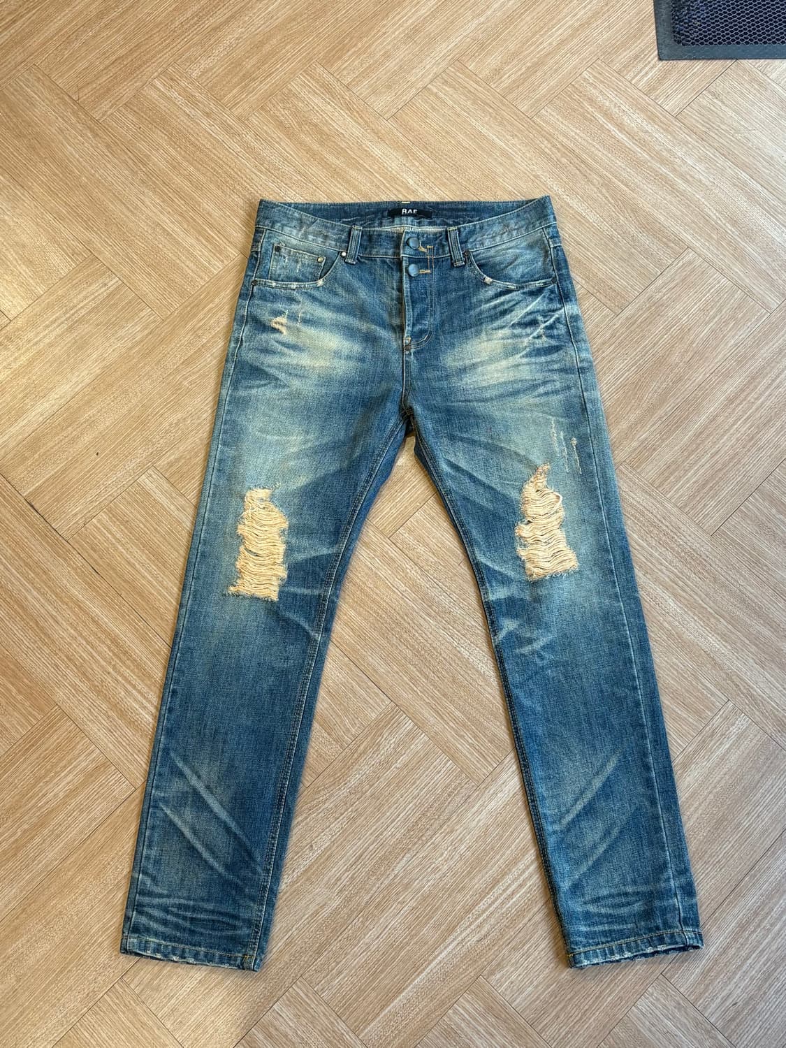 Raf by Raf simons 데님 팬츠 상품이미지1