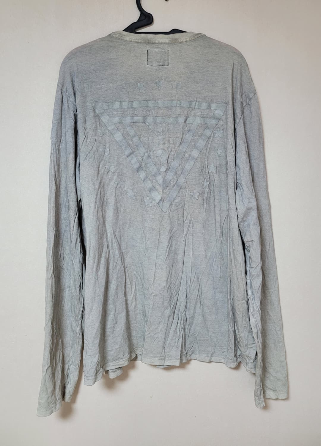 게스 프린팅 긴팔 티셔츠 xl 상품이미지2