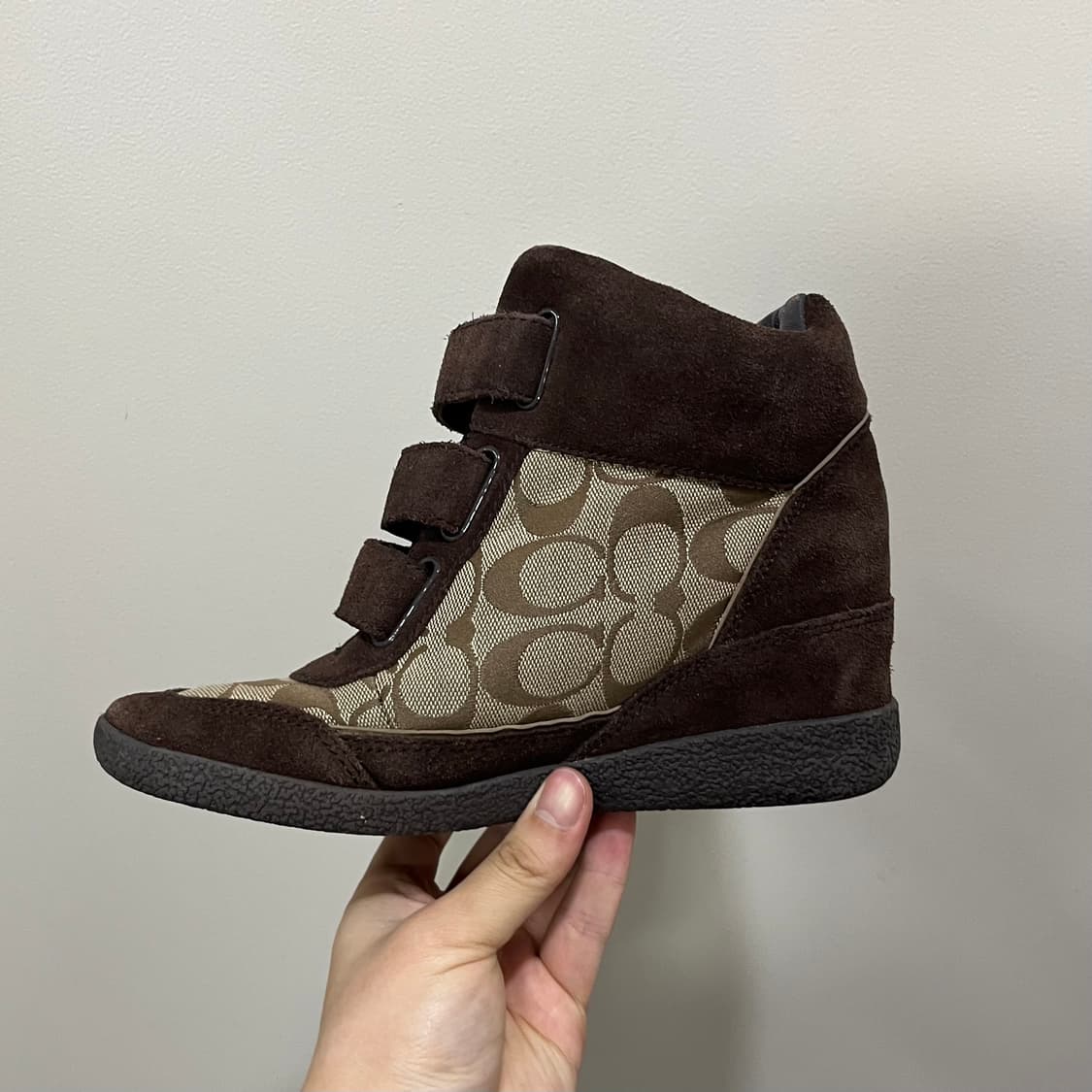 Coach Wedge Heel  Sneakers 상품이미지3