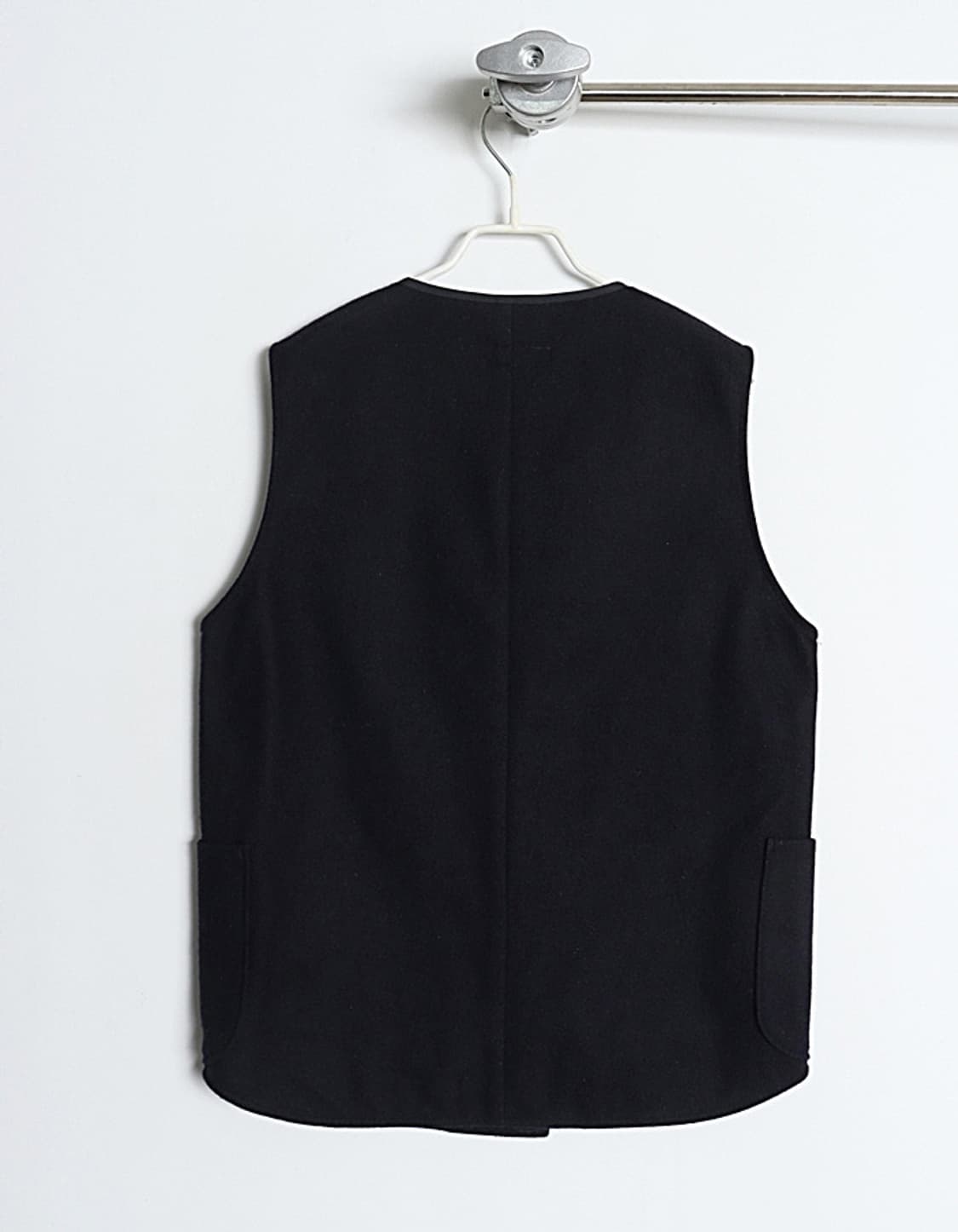 NISICA 더블 버튼 울 베스트 상품이미지5