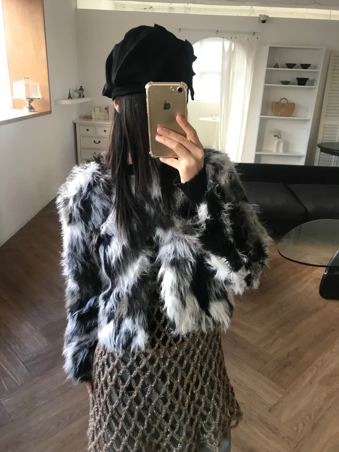 vintage fur jacket 상품이미지3