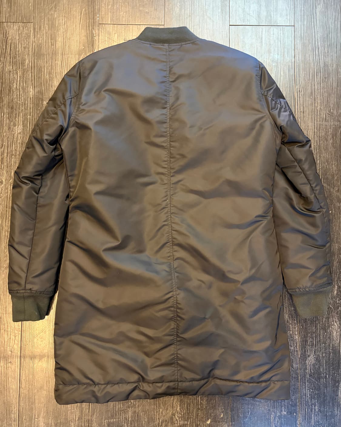 쇼트NYC MA-1 롱버전 자켓 상품이미지2