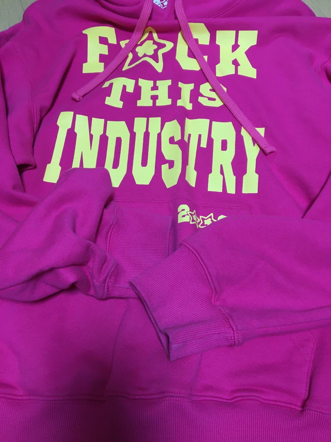 스타팀x퍽디스인더스트리 후드티 상품이미지3