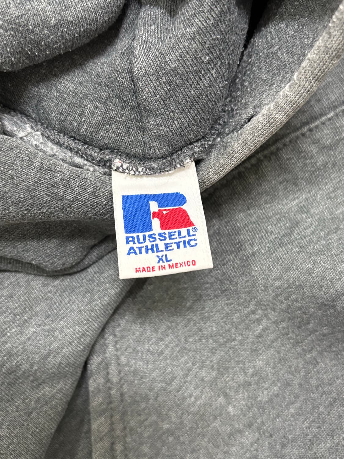 90s 빈티지 러셀 후드 다크그레이 상품이미지3