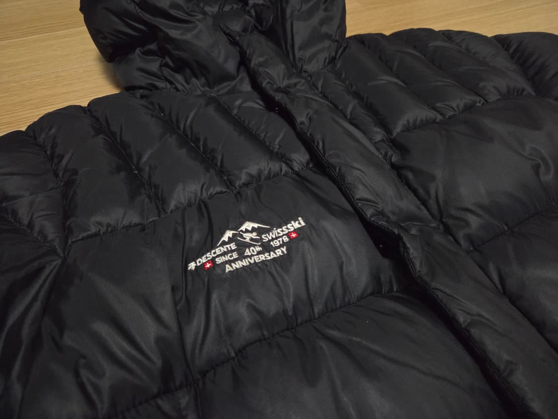 데상트 40주년 경량 벤치 다운 롱패딩 점퍼 상품이미지3