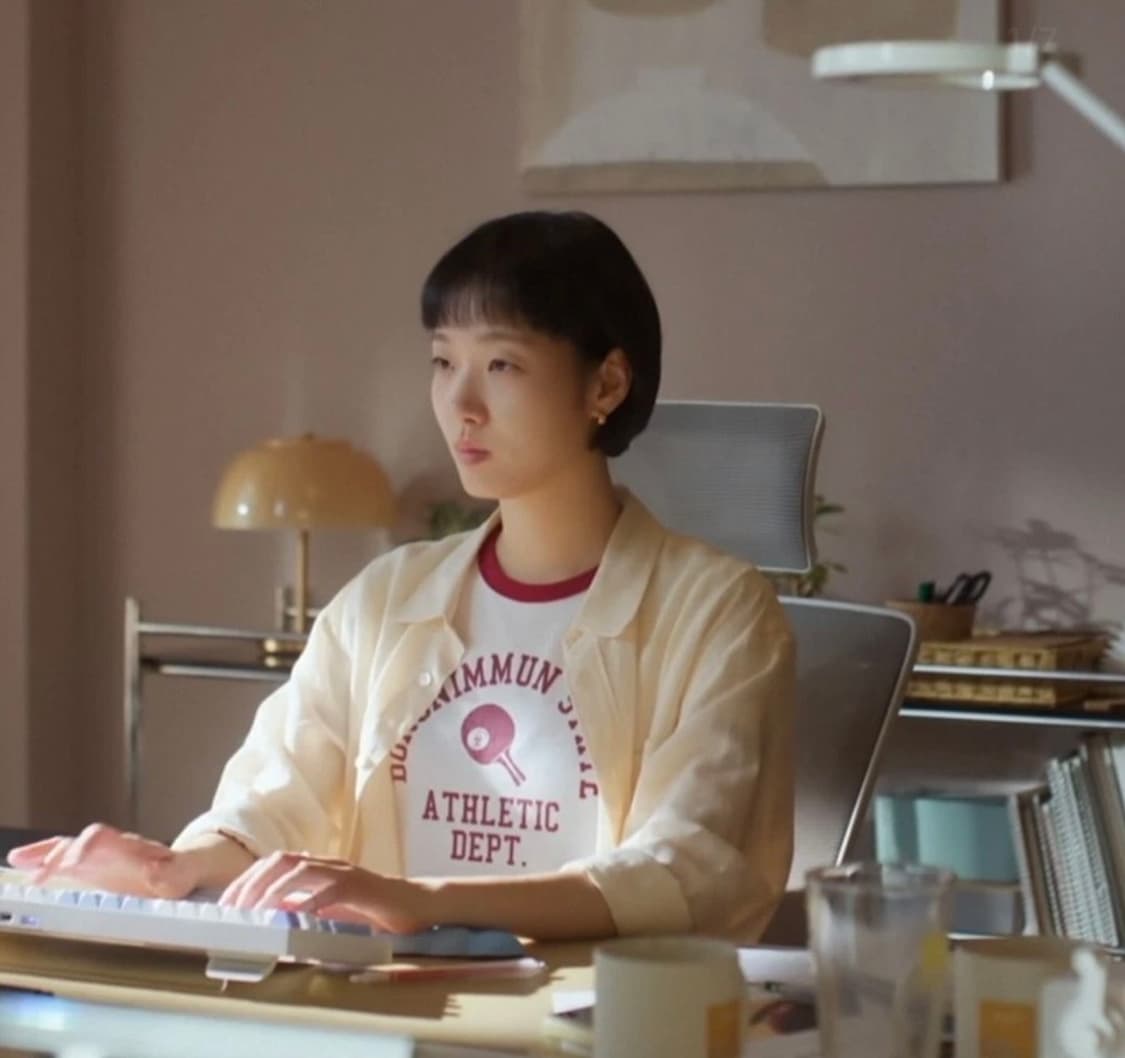 사파리스팟 링거반팔티 그레이 상품이미지4