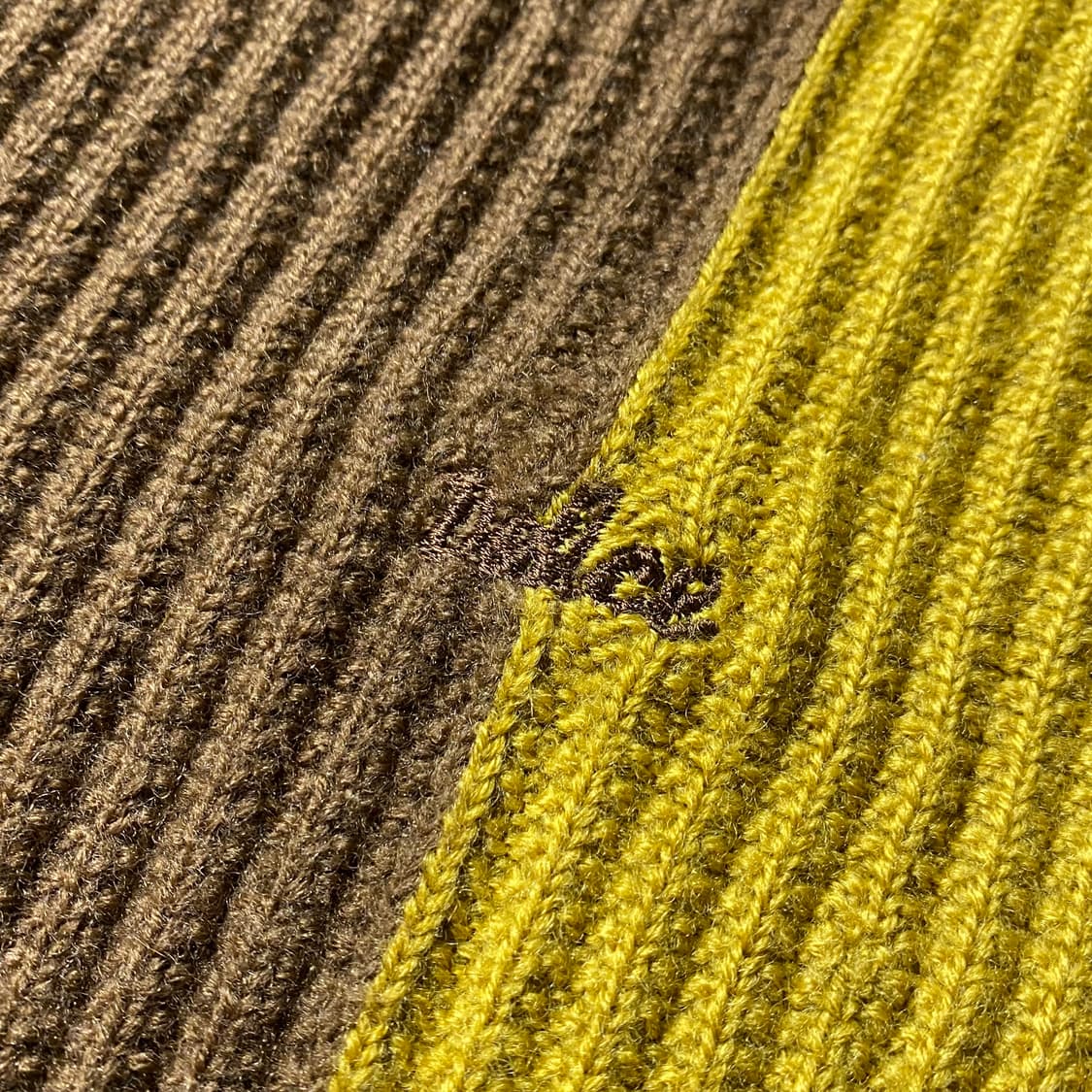 -90s Dolce 컬러브록 울 니트 상품이미지3