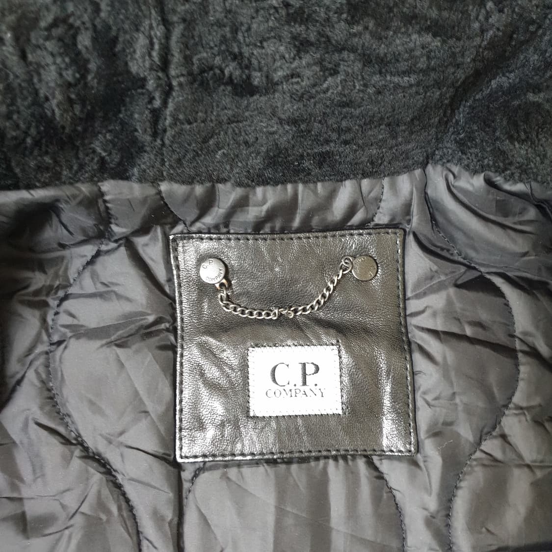 CP 컴퍼니 가죽 롱 코트 상품이미지6