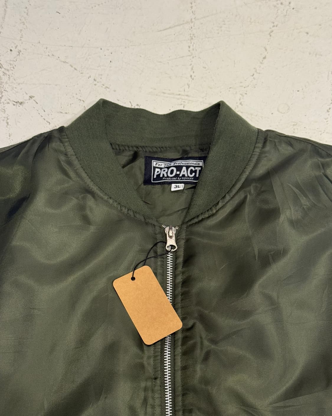 PRO-ACT JPN 카키 항공점퍼 상품이미지2
