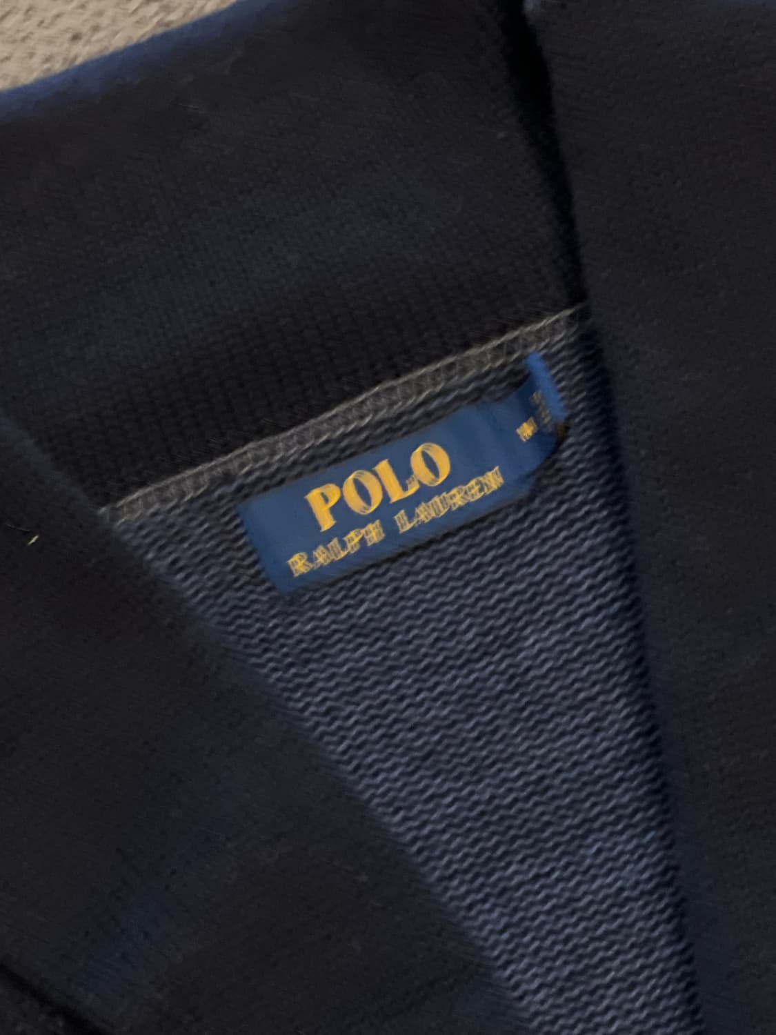 폴로 랄프로렌 타이거패치 울 숄카라 가디건 처분  상품이미지3