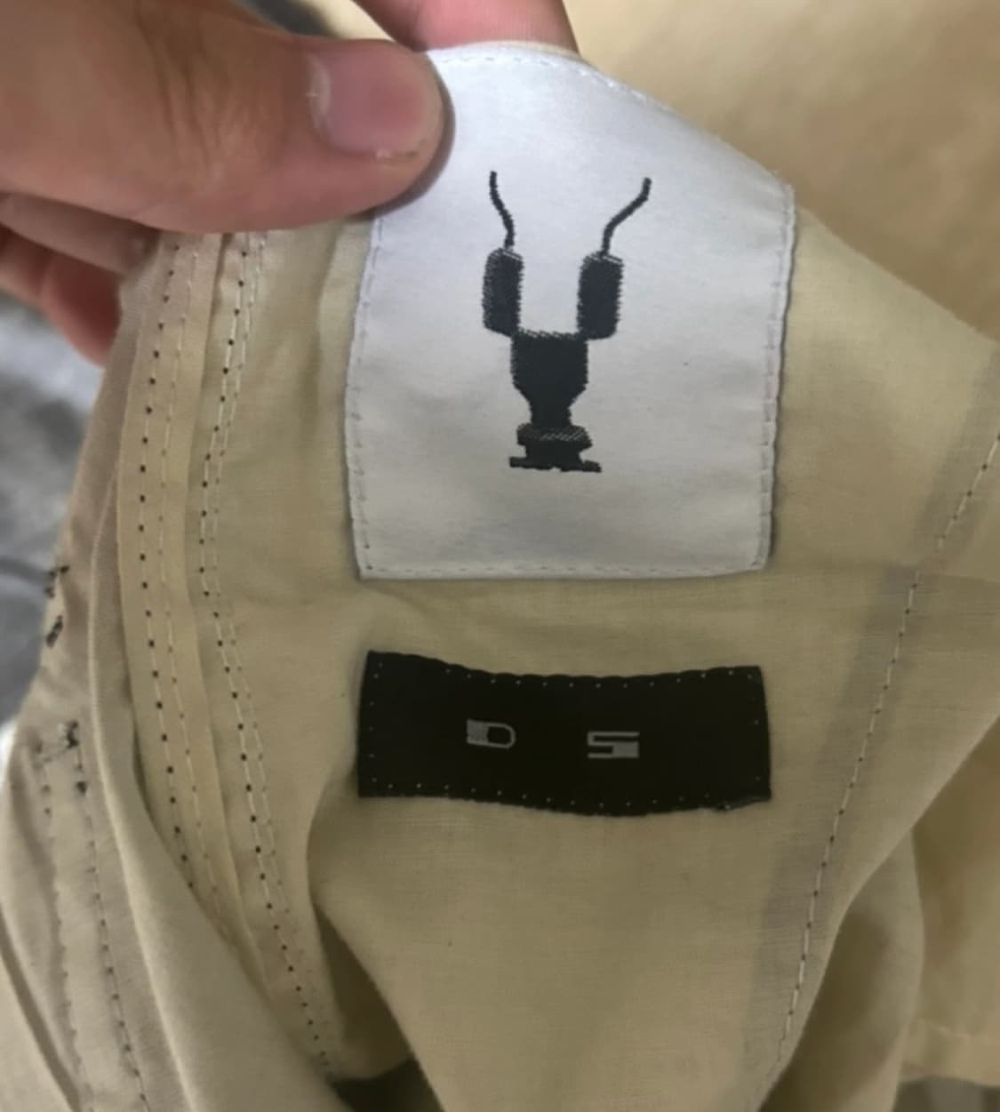 릭오웬스 17ss 다크쉐도우 로우 크러치 코티드 상품이미지3
