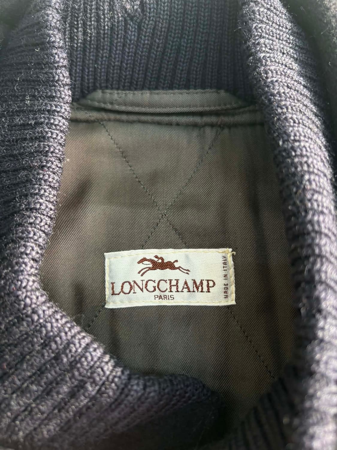 롱샴 80s 울 봄버 자켓 상품이미지3