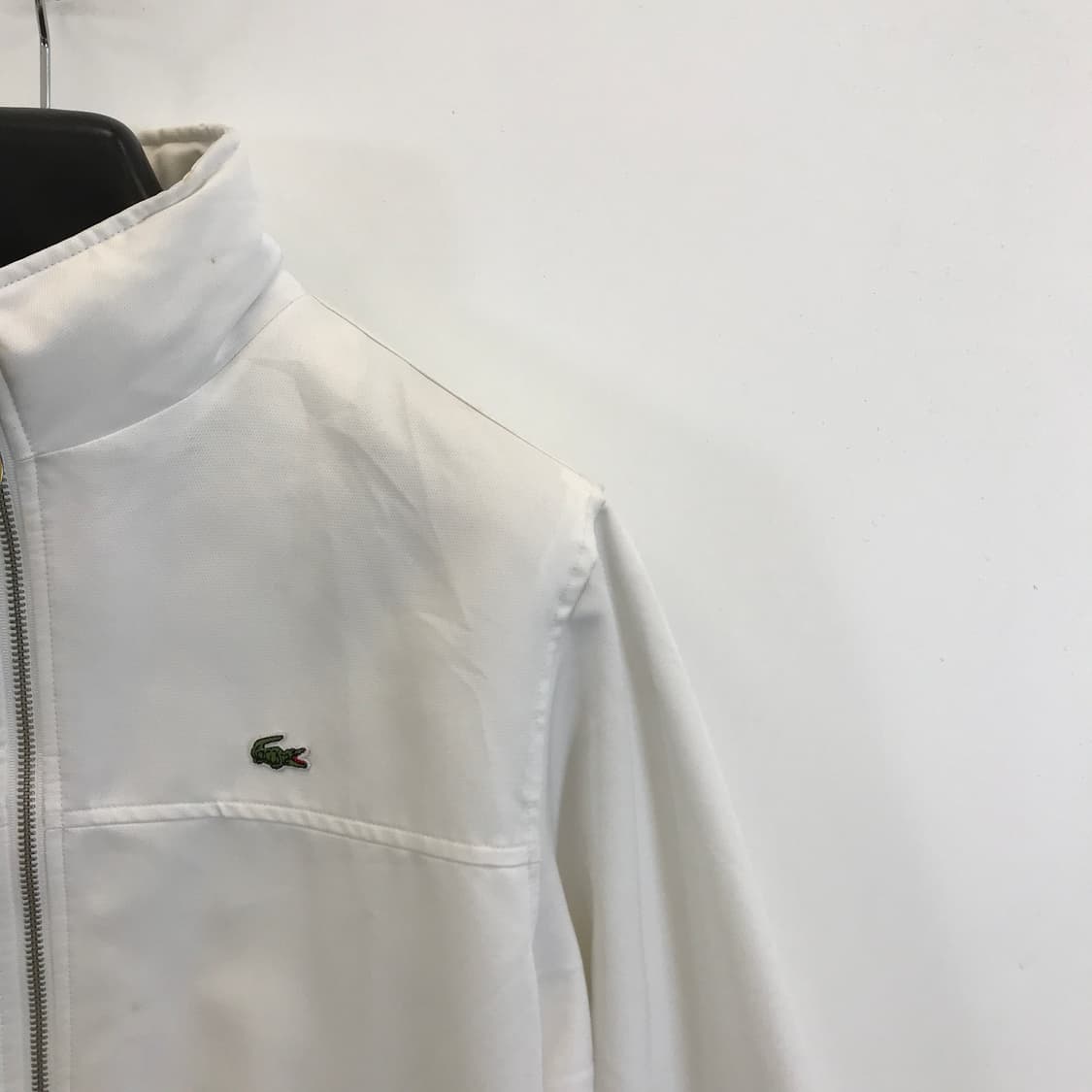 라코스테 폴리쉘 화이트 우븐자켓 [여성95] 상품이미지2