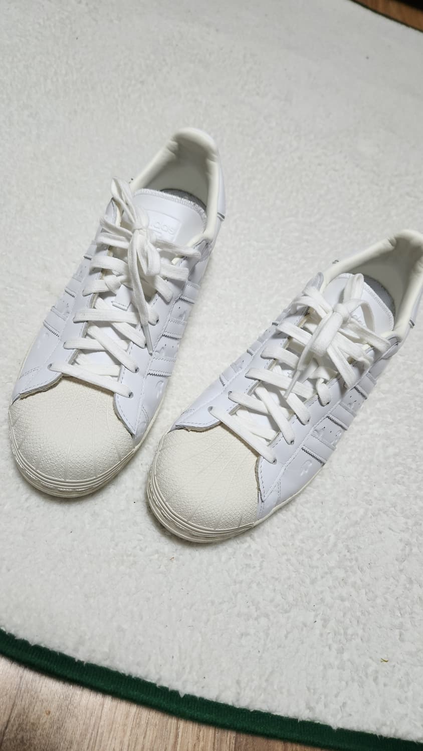 # 아디다스 슈퍼스타 클라우드 화이트 오프 화이트 270급처 상품이미지2