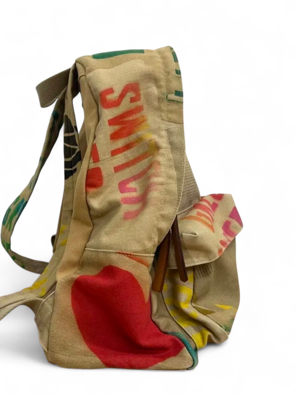 비비안 웨스트우드 락시크 캔버스 백팩 상품이미지4