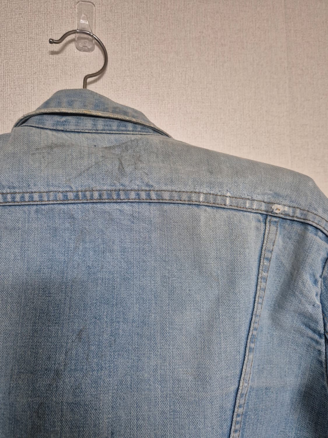 60-70s made in USA 랭글러 124mj 셀비지 데님자켓 상품이미지7