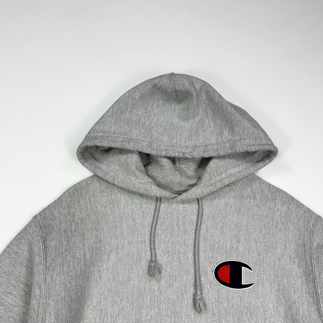 챔피온 리버스위브 헤비 그레이 후드집업 (실측 L) 상품이미지1