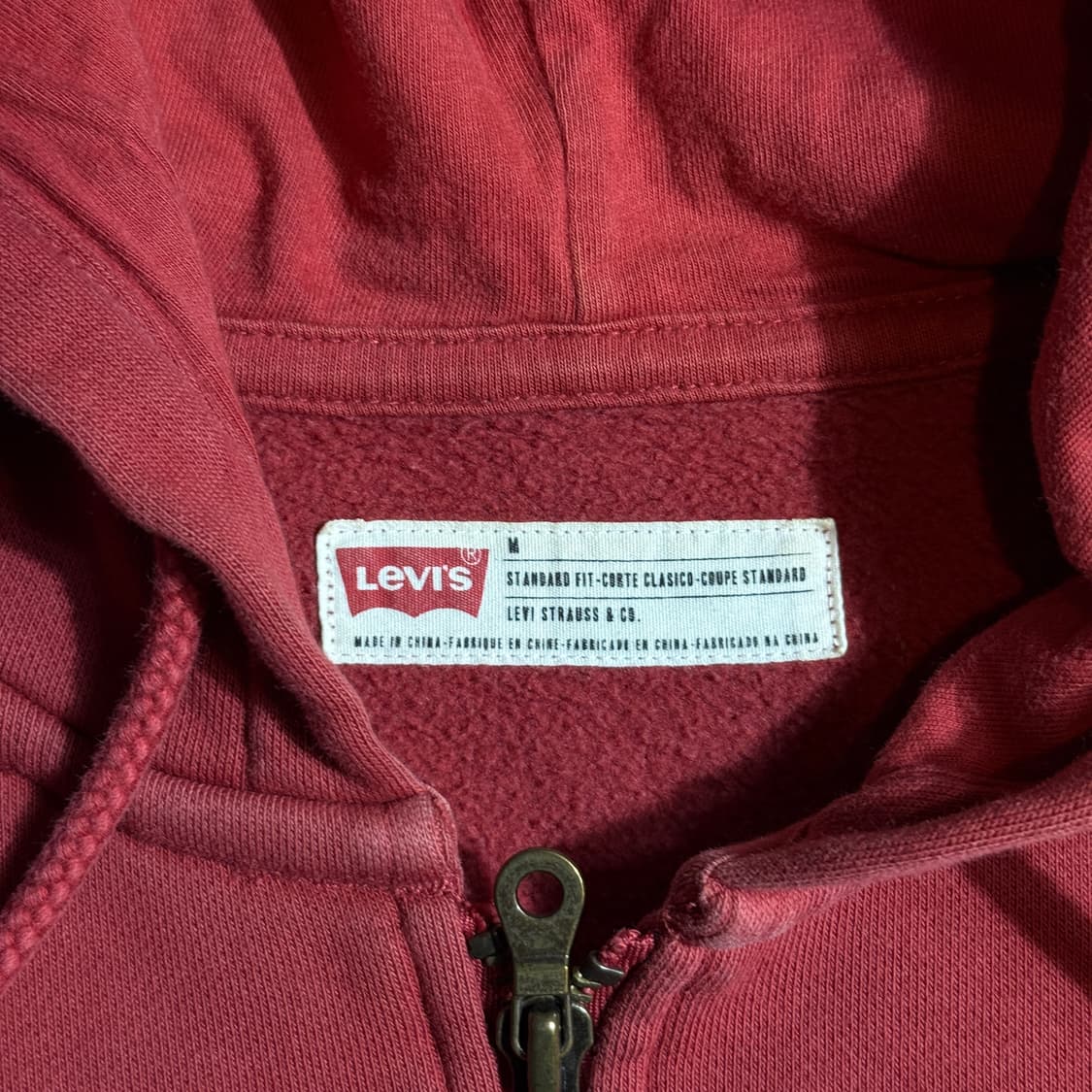 리바이스 레드 빈티지 후드집업 상품이미지6