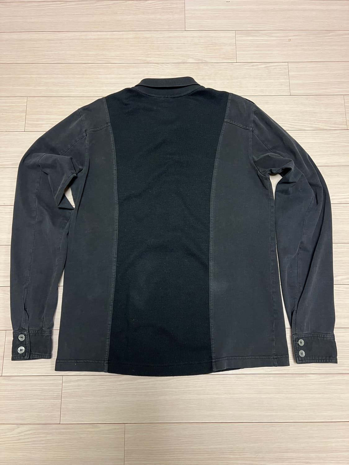 D&G 돌체앤가바나 블랙 배색 포켓 디테일 카라 롱슬리브 / L 상품이미지2