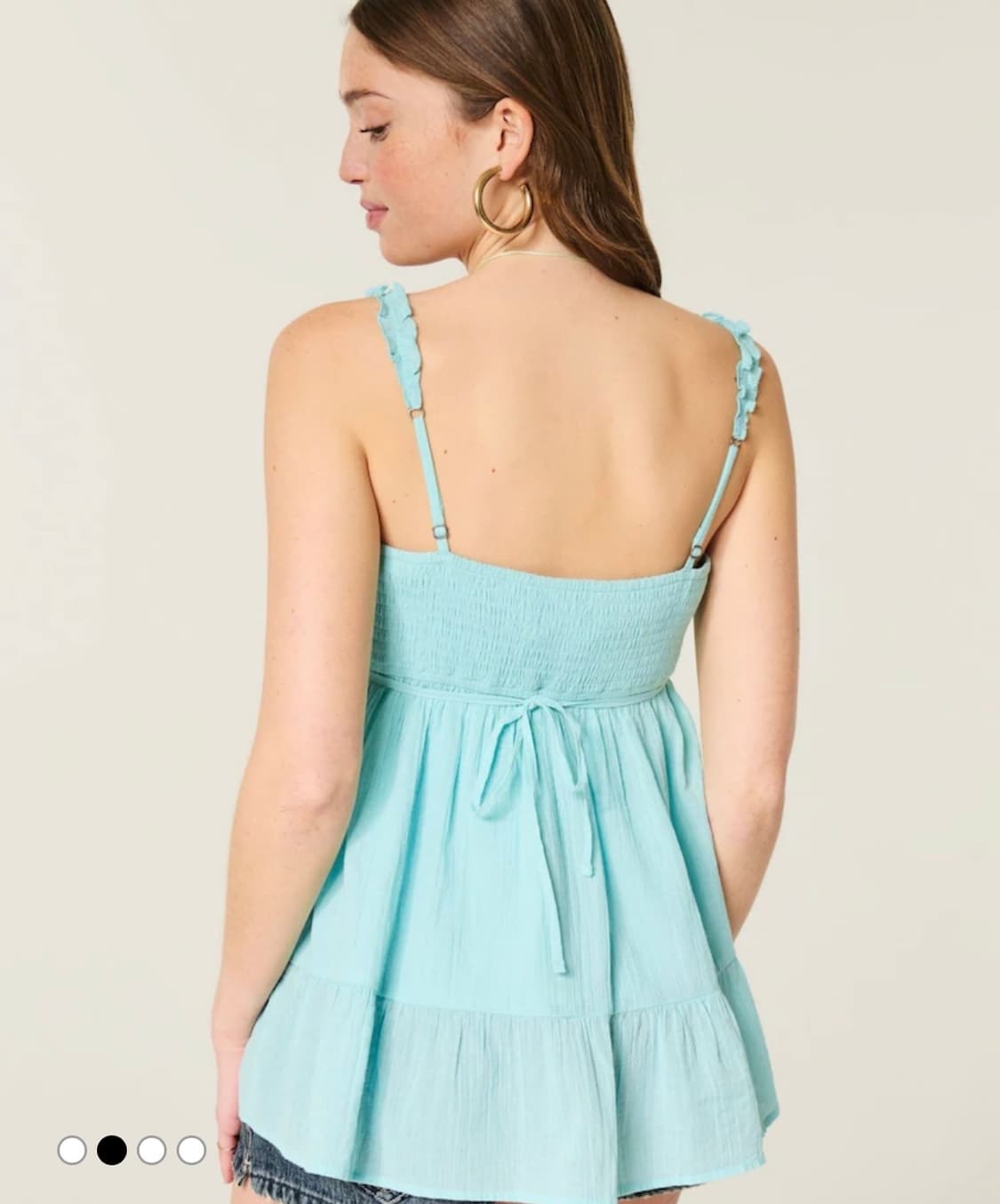 Holister mint babydoll top 홀리스터 민트 나시 s 상품이미지3