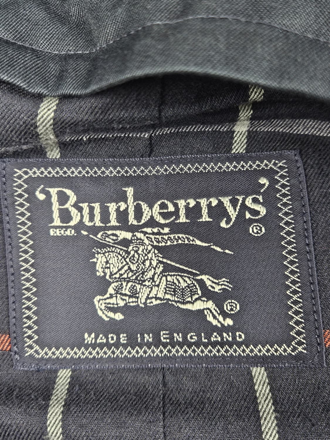 버버리 울 베스트 싱글 트렌치 코트 ( 상세설명참조 ) / 10549 상품이미지7