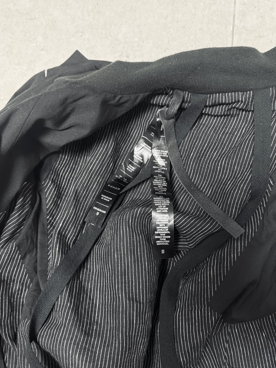 보리스비잔사베리 ss13 봄버자켓 /M 상품이미지7