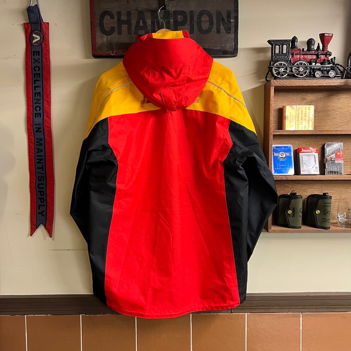 DHL Windbreaker Hoodie X-Small Regular 상품이미지4