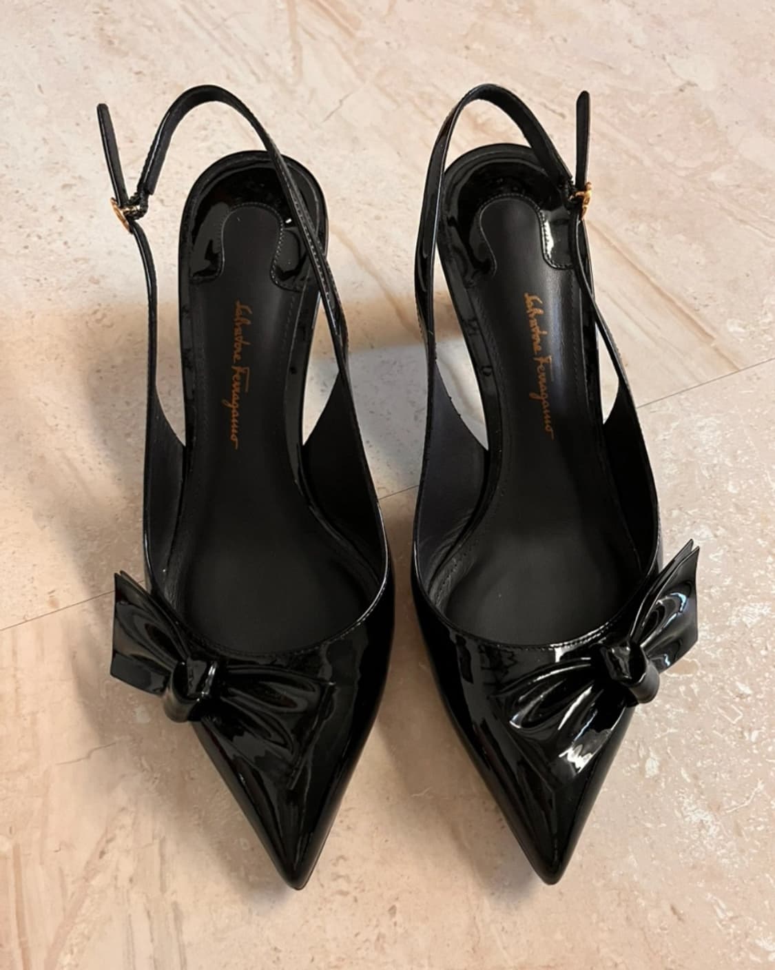 Ferragamo 페레가모 펌프스 슬링백 힐 상품이미지2