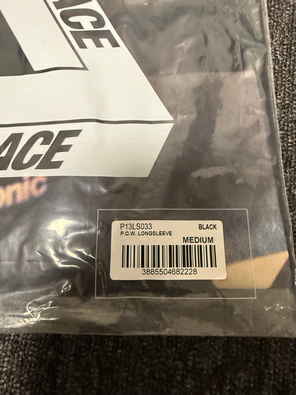 [M] 팔라스 P.O.W. 롱슬리브 티 블랙 상품이미지3