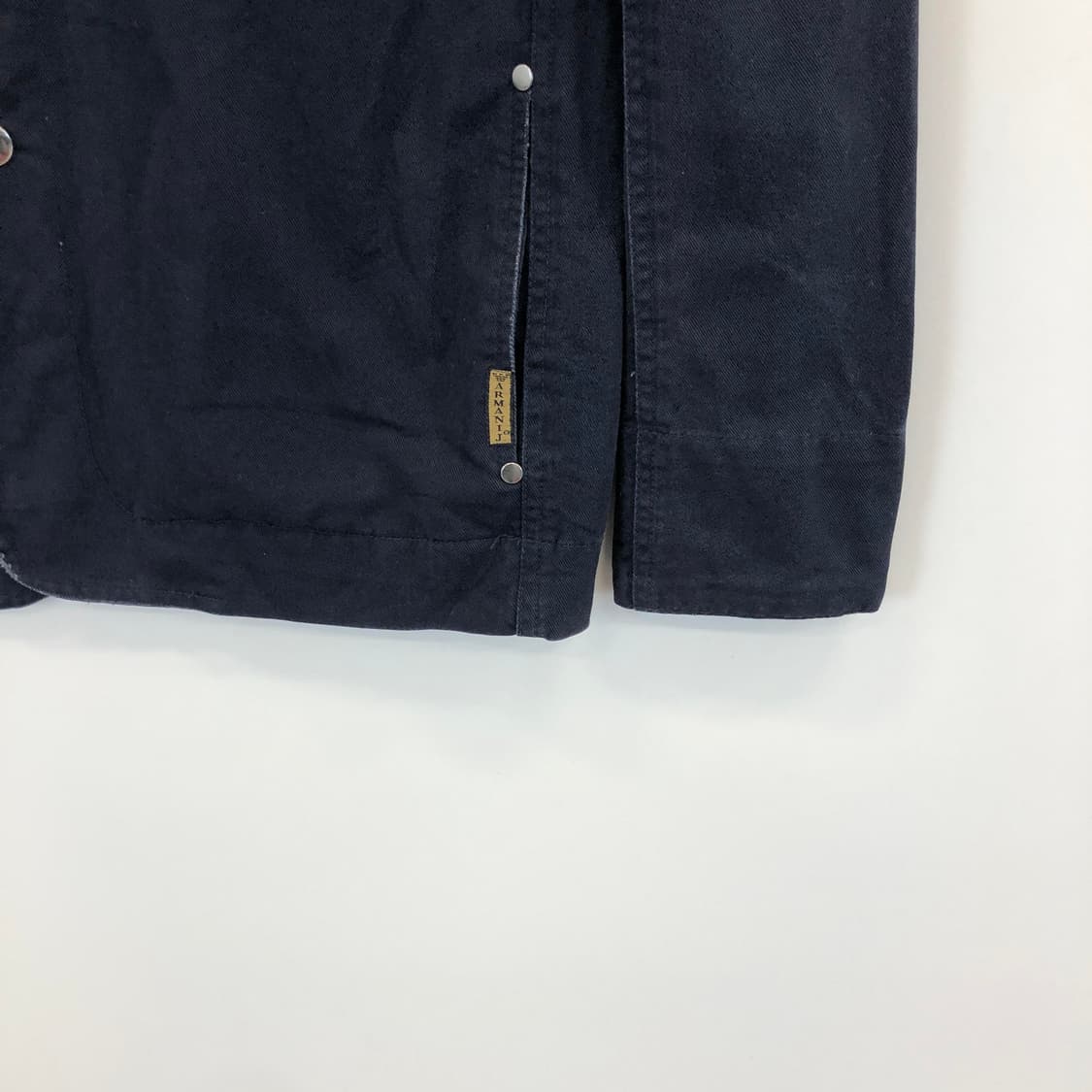 AJ 아르마니진 가먼트 코튼자켓 L 상품이미지2