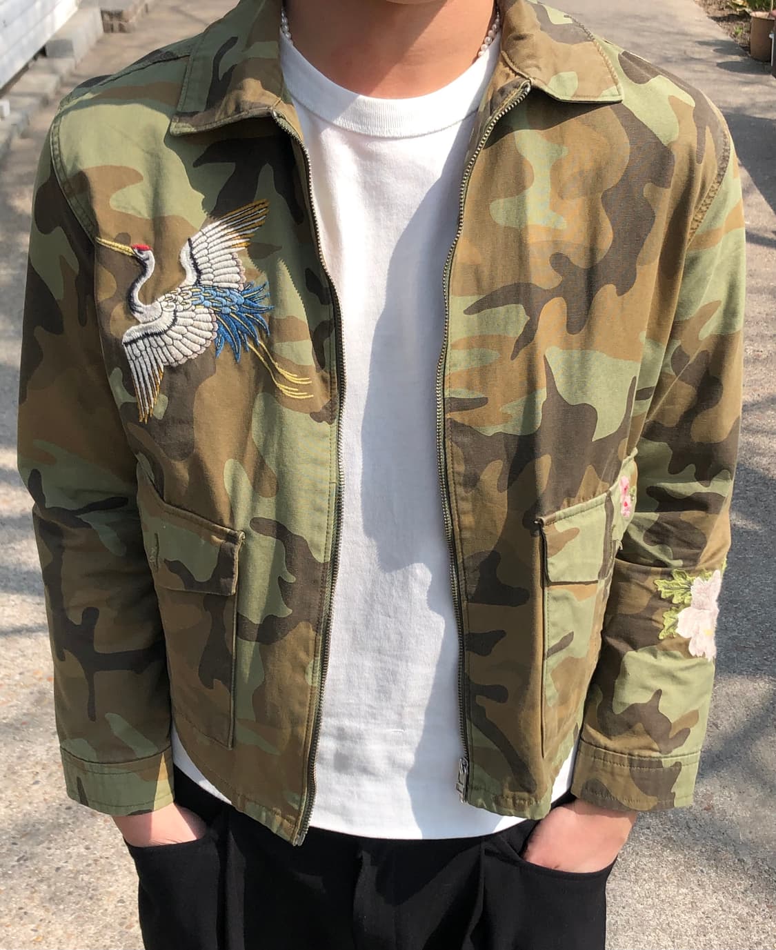 리바이스 카모 트러커 자켓 상품이미지1