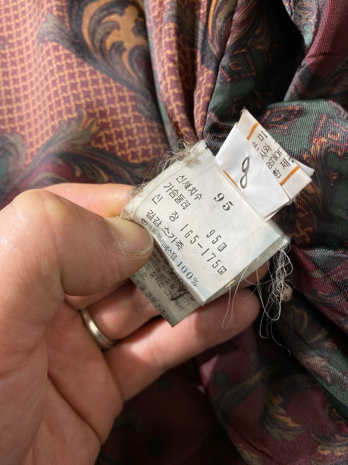 [95] 90s London 런던포그 소가죽 봄버자켓 상품이미지6