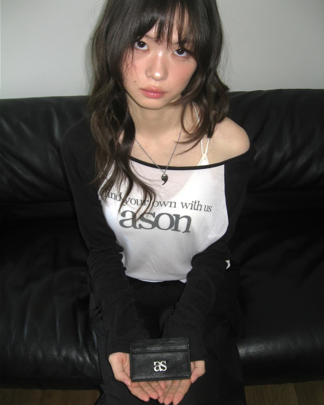 SORBET LONG SLEEVE / BLACK 상품이미지1