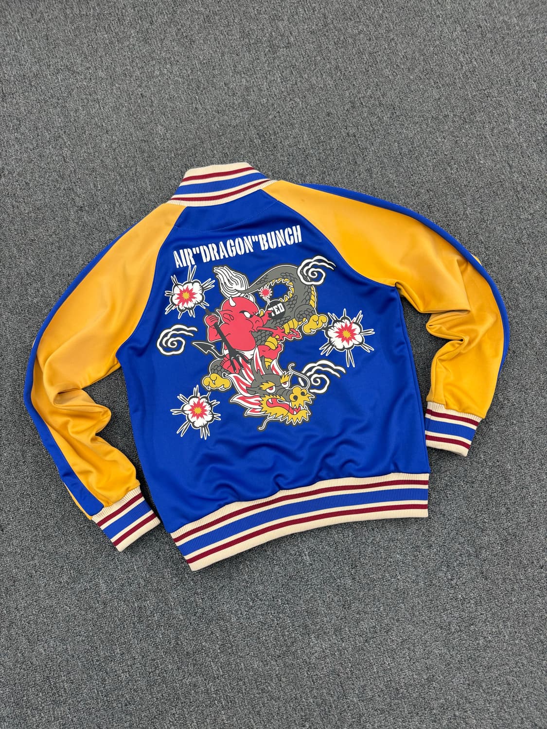 M)테드 컴퍼니 빈티지 프린팅 투톤 져지 상품이미지8