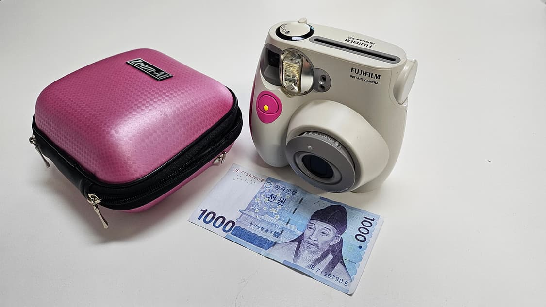 작례O 감성 듬뿍 후지필름 인스탁스 미니 7s 즉석 필름카메라 빈티지 필 상품이미지1