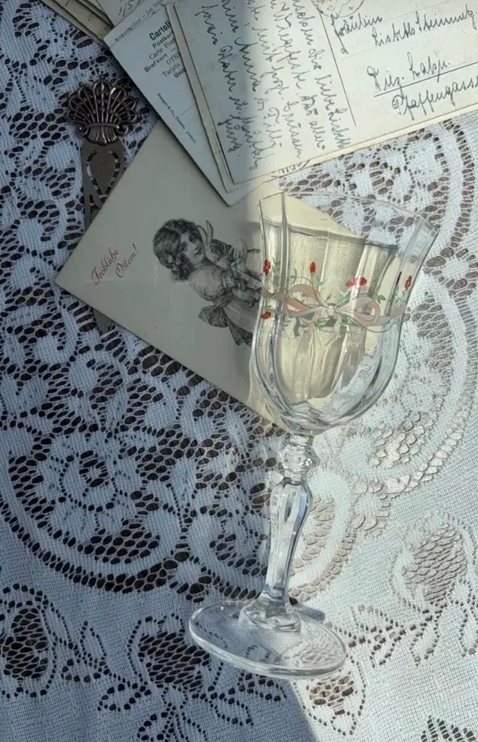 영국 빈티지 존슨브라더스 이터널뷰 와인잔 상품이미지1