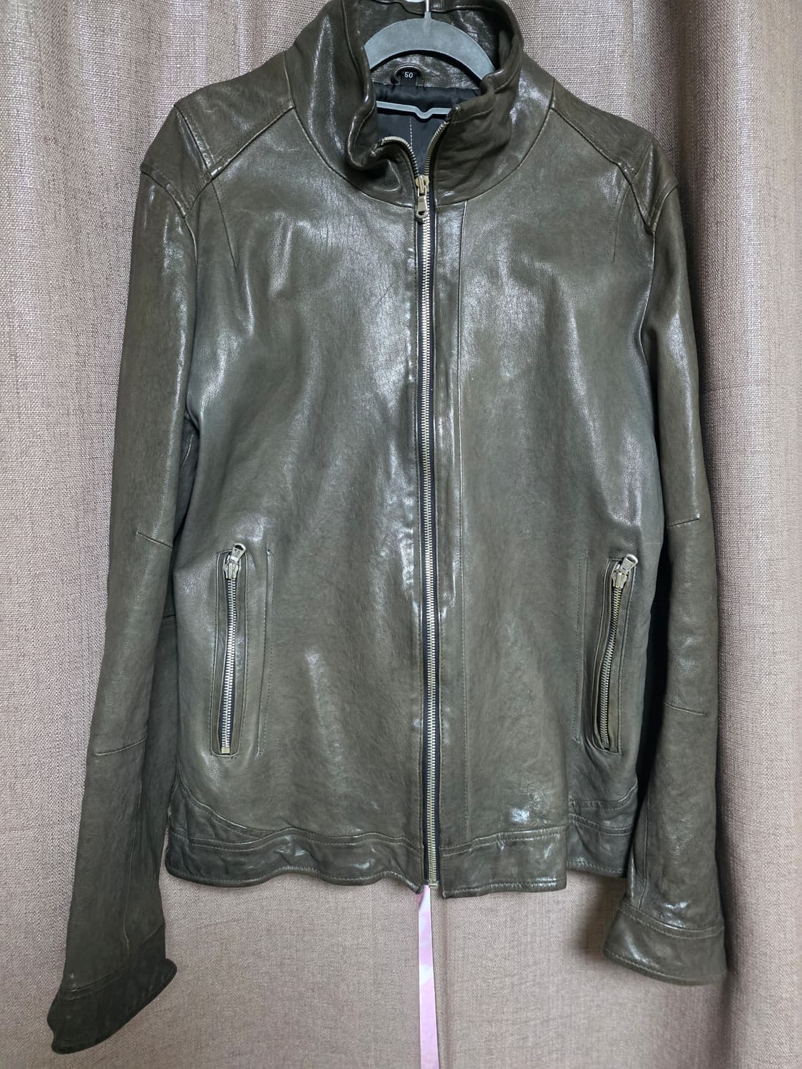 럭셔리양피자켓 50사이즈/95 상품이미지1