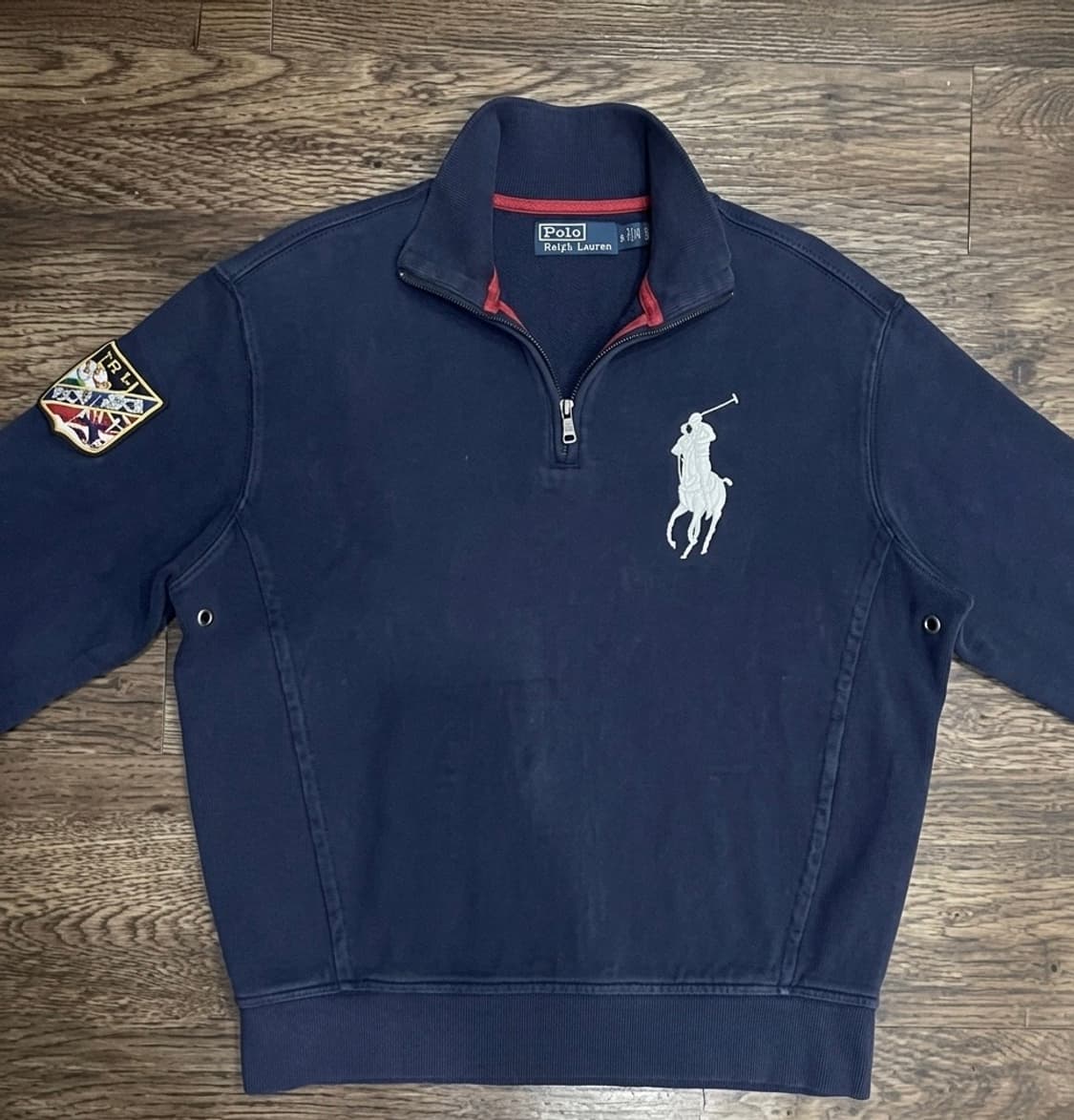 폴로 랄프 로렌 하프집업 니트 상품이미지1