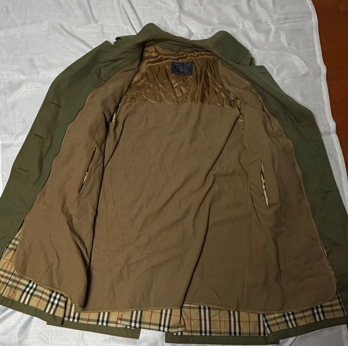 버버리 빈티지 트렌치코트 s급 상품이미지2