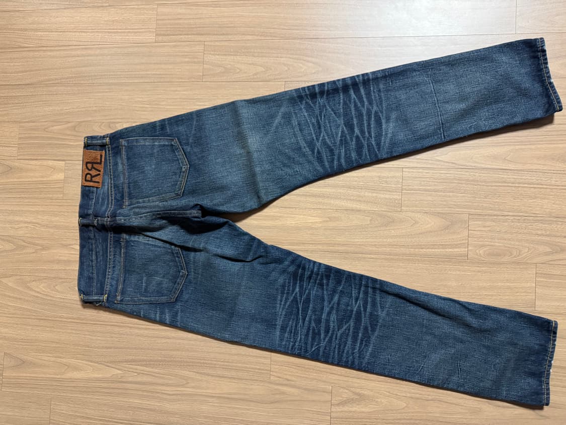 RRL(더블알엘) 슬림핏 셀비지 데님 30/30 상품이미지3