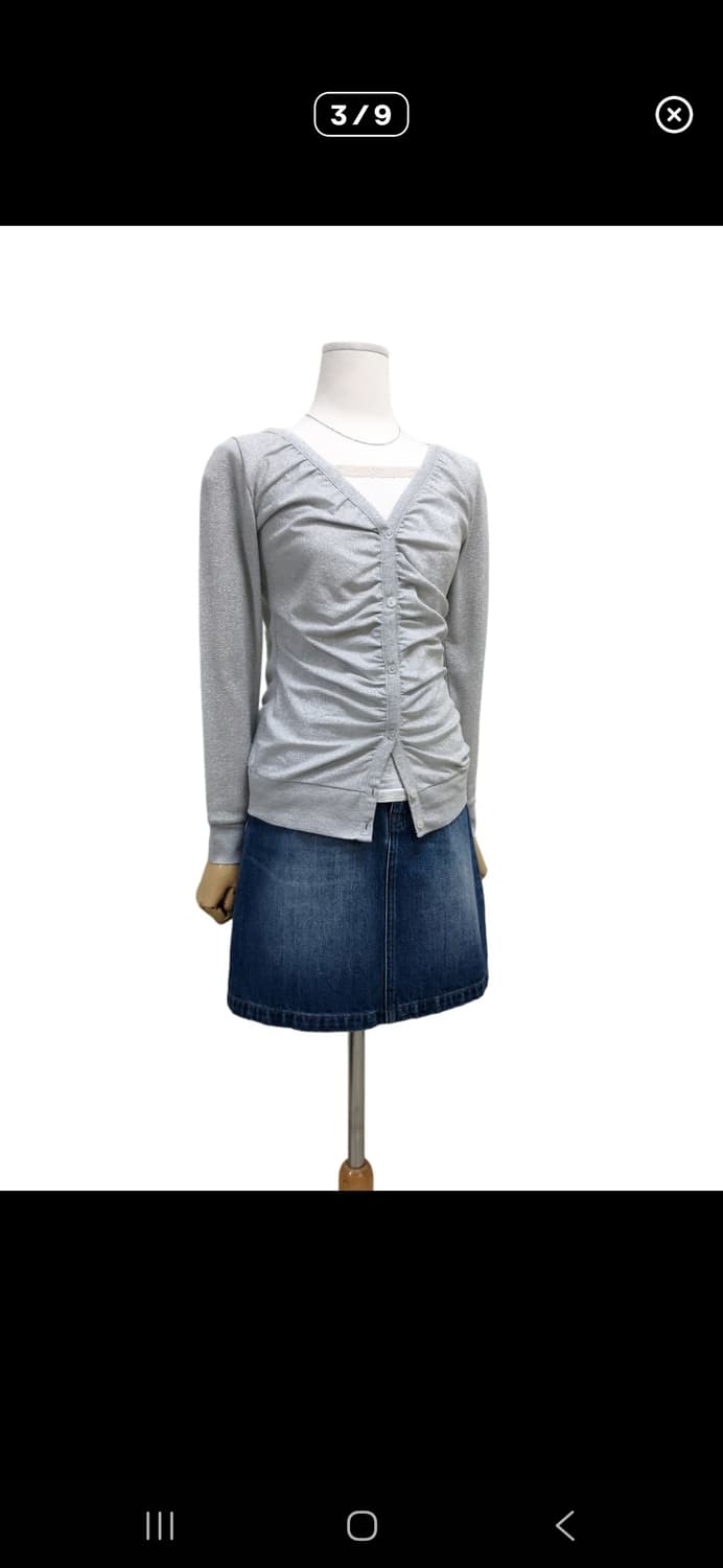 글리터 셔링 가디건 상품이미지3