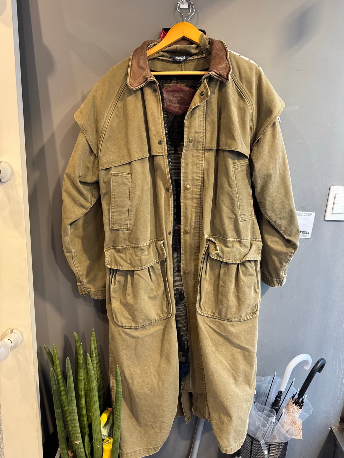 울리치 데님 코트  상품이미지1