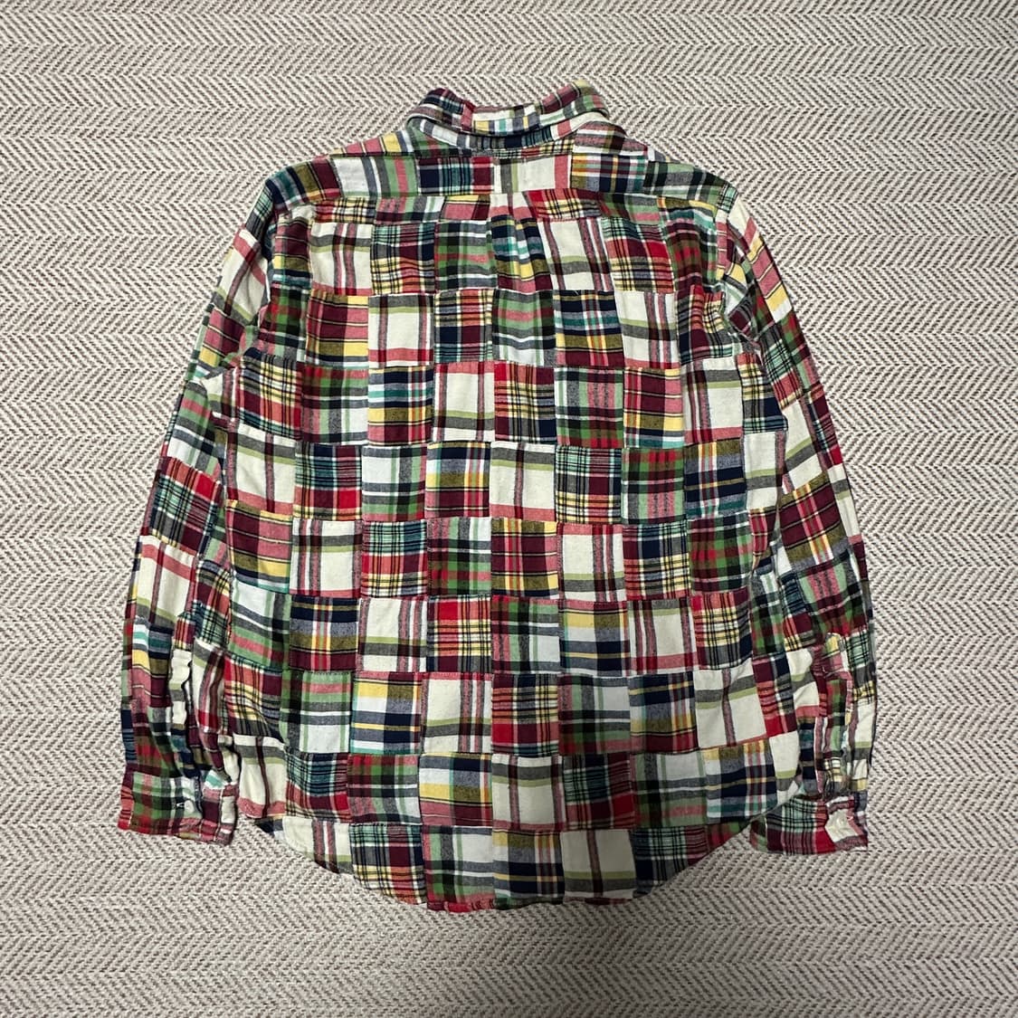 CAL O LINE japan made patchwork shirt 상품이미지2