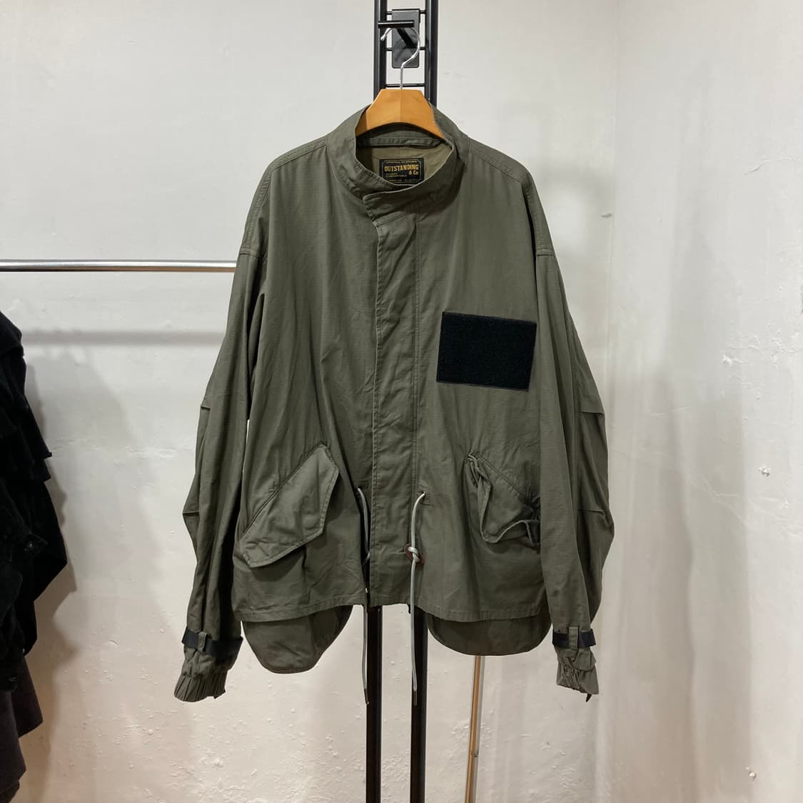 아웃스탠딩 밀리터리 숏 파카 상품이미지6